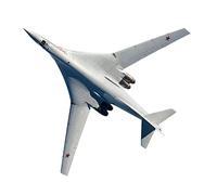 chiwanji 1/100 Tupolev Tu-160 modèles d'avions de Chasse de l'union soviétique modèle d'avions moulés sous Pression pour Collection ou Cadeau