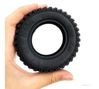 Chiwanji Rim And Tire 1:12 Rc Car Crawler Pneu Pneus Noirs Avec Jantes Colorées, Paquet De 4 Noir