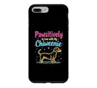 Chiweenie Chihuahua Teckel Chiot Croisé Amoureux des Chiens Coque pour iPhone 7 Plus/8 Plus