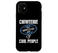 Chiweenie The Official Dog of Cool People Cadeau pour Maman Papa Coque pour iPhone 11