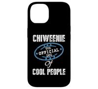 Chiweenie The Official Dog of Cool People Cadeau pour Maman Papa Coque pour iPhone 14