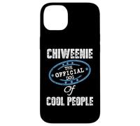 Chiweenie The Official Dog of Cool People Cadeau pour Maman Papa Coque pour iPhone 14 Plus