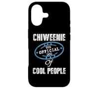 Chiweenie The Official Dog of Cool People Cadeau pour Maman Papa Coque pour iPhone 17