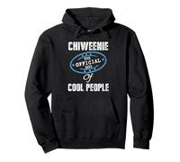 Chiweenie The Official Dog of Cool People Cadeau pour Maman Papa Sweat à Capuche