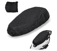 Chixenn Housse de siège de Moto Universelle, Protection de Siège Scooter en Tissu Oxford avec Bande Élastique, Couvre-Selle Anti-Rayures Contre Pluie, Soleil et Poussière, XL 60-92 cm