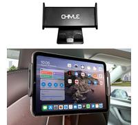 CHIYLE CHIYLE-TMBS-001 Support pour tablette Tesla Model Y Model 3 Model S Model X LR/Plaid Support de tablette Appui-tête Support pour iPad rotatif à 360° pour siège arrière de voiture