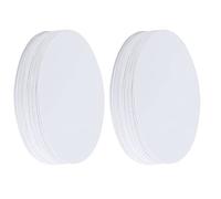 Chiyyak 100 Pièces de Papier pour Badges Vierges, Fournitures Artisanales Faites à la Main avec Stylos Marqueurs, Stylos Aquarelle, pour Enfants, Dessin et (Les badges de 58 mm sont spécialement