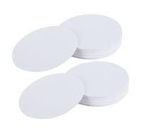 Chiyyak 100 Pièces de Papier pour Badges Vierges, Fournitures Artisanales Faites à la Main avec Stylos Marqueurs, Stylos Aquarelle, pour Enfants, Dessin et (Les badges de 75 mm sont spécialement