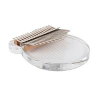 Chiyyak 17 Touches Kalimba Kit Portable Instrument de Musique de Piano de Pouces avec un Ours D'autocollant de Score de Tuner