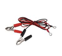 Chiyyak 2 Pièces Connecteurs de Clôture électrique Fil de Clôture électrique Connecter des Fils de Saut de avec des Clips en Cuivre pour la Protection de la Fau