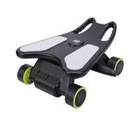 Chiyyak Ab Wheel Trainer Rebond Automatique Ab Roller Board Rouleau D'exercice Abdominal 4 en 1 Core Trainer avec Planche de Support Rebond Automatique Silencieux Antidérapant pou