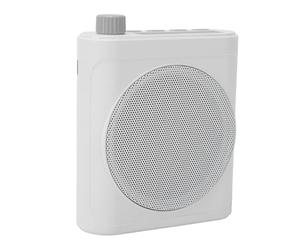 Chiyyak Amplificateur Vocal sans Fil, Haut-Parleur 76 Mm, Suppression du Bruit avec 2 Microphones Cravate Magnétiques, Bluetooth 5.4, Batterie 25H, pour Conférences, Visites Pédagogiques (Blanc)