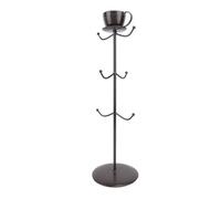 Chiyyak Arbre Porte-tasses, Support de Tasse à café en Fer avec Base pour Comptoir de Cuisine, Organisateur de Maison, Présentoir de Séchage, Support de Bijoux