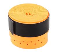 Chiyyak Bande Extensible Absorbant la Transpiration pour Poignée de Rehausseur d'arc, Design Délicat, Respire Librement, 112 Cm de Long, Convient pour Raquette de Squash (Orange)