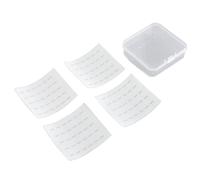Chiyyak Bandes Adhésives pour Cils, Imperméables, sans Colle, Auto-adhésives, Réutilisables, pour une Longue Tenue Confortable, en Caoutchouc Synthétique, 8 Feuilles (Noire)