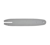 Chiyyak Barre de guidage de tronçonneuse, remplacement durable en acier au manganèse pour rail de guidage de 25,4 cm, fonctionne pour l'élagage des arbres et le jardinage
