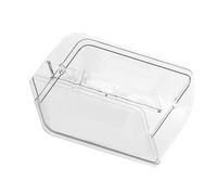 Chiyyak Boîte à figurines d'action, vitrine transparente à rabat, en PET étanche à la poussière, avec système d'éclairage, protection transparente, vitrine pour figurines d'action, batterie incluse