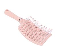Chiyyak Brosse à Cheveux Démêlante Professionnelle, Brosse à Palette Ventilée pour Cheveux épais et Lisses, Matériau ABS écologique de 9,8x3 Pouces (Rose)