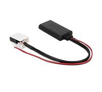 Chiyyak Câble Adaptateur Stéréo Radio sans Fil pour Module Bluetooth 12 Broches - Décodage Audio de Haute qualité pour 307 407 SW - Matière Plastique Noire
