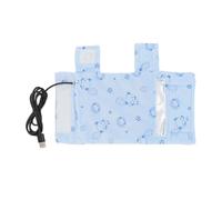 Chiyyak Cache-biberon à Isolation Thermique pour bébé avec Chauffage USB, Conception Pratique pour Garder Les Aliments au Chaud, Idéal pour Les Activités de Plein Air, 1 X Manchon de Bouteille (Bleu)