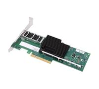 Chiyyak Carte NIC PCIe 3.0 X8 Prenant en Charge Plusieurs Systèmes D'exploitation, Parfaite pour Les Petites et Moyennes Entreprises