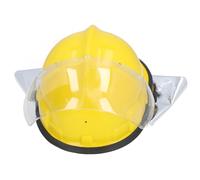 Chiyyak Casque de sécurité de Pompier avec écran Facial, Conception Réglable Haute Résistance pour Les Opérations de Sauvetage, Durable et Léger, 1 unité