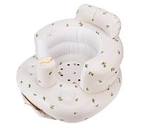 Chiyyak Chaise Gonflable de Protection de la Colonne Vertébrale pour bébé, pour une Alimentation et un Apprentissage Faciles, en PVC, Adaptée au Bain ou aux Voyages (#1)