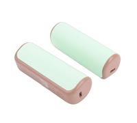 Chiyyak Chauffe-Mains électriques, 3 Niveaux de Chaleur, Chauffe-Mains Magnétiques Rechargeables à Chauffage Rapide avec Batterie de 6000 MAh pour Les Activités de Plein Air en Hiver (Vert Clair)