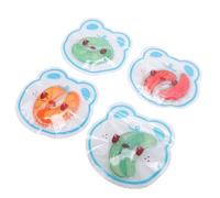 Chiyyak Coussinets pour les Yeux Chauds et Froids, Patchs de Masque pour les Yeux en Gel Réutilisables pour les Gonflés avec un Matériau Doux, Soulagement du Froid Chaud pour (Mélange de 4 paires)