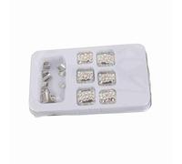 Chiyyak Ensemble de Faux Ongles D'orteil Confortables, 24 Pièces, Ongles Artificiels Flexibles en ABS pour la Vie Quotidienne, Nail Art à Faire Soi-même