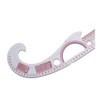 Chiyyak Ensemble de Règles de Couture en Plastique Flexible, avec échelle Précise et Longue Durée de Vie pour les Tailleurs