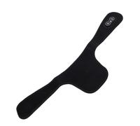 Chiyyak Enveloppement de Cou Chauffant électrique Portable, 3 Niveaux de Massage, Coussin Chauffant pour le Cou alimenté par USB pour Soulager la Douleur, Tissu Non tissé (Noire)