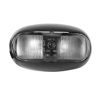 Chiyyak Feu de Position Latéral à 2LED, Clignotant, Indicateur de Signal, Lampe Lumineuse étanche pour Voiture et Camion, 10 à 30V