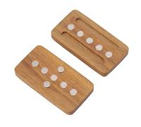 Chiyyak Fidget Curseur, Bois de Santal Vert, Vagues d'eau, Jouets à Cache-Poussoir Magnétiques Conçus pour Les Autististes de TDAH âgés de 15 à 35 Ans