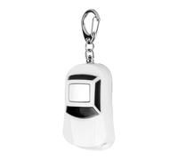 Chiyyak Forme de Voiture LED Anti Perte inder Trouver Localisateur Porte-clés Sifflet Bip Contrôle Sonore