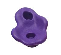 Chiyyak Grandes Prises d'escalade pour Mur de Roche, Texture Ergonomique, Installation Facile avec des Outils Professionnels pour Enfants, Intérieur et Extérieur, Poignées de Mur (Violette)