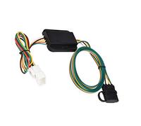 Chiyyak Harnais de Remorquage de Câblage D'attelage de Remorque étanche à 4 Broches 12V avec Matériau PVC Résistant à la Corrosion de Surface en pour Remorques