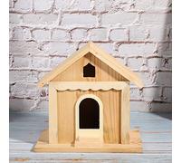Chiyyak Houses d'oiseaux Bricolage pour Boîte Adulte 22 × 22 × 16 Oiseaux en Bois Maison Bricolage à la Main