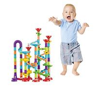 Chiyyak Jeu de Blocs de Jeu de Labyrinthe Créatif, Ensemble de Jouets Favorisant la Relation Parent-Enfant, 113 Blocs de Construction