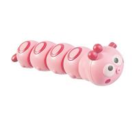 Chiyyak Jouet à bascule pour bébé - Avec animal de dessin animé mignon - Jouet éducatif à bascule pour enfants - Interaction parent-enfant - Pour l'éducation et le divertissement - Rose