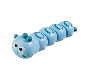 Chiyyak Jouet à bascule pour bébé - Avec animal de dessin animé mignon - Jouet éducatif à bascule pour enfants - Interaction parent-enfant - Pour l'éducation et le divertissement - Bleu