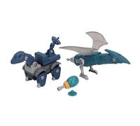 Chiyyak Kit de jouets dinosaures à monter soi-même avec design de véhicule militaire pour une expérience de jeu éducative