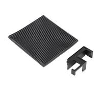 Chiyyak Kit de Support Métallique CNC D'essuie-glace de Buse en Silicone Résistant à la Chaleur jusqu'à 240 ℃ pour Imprimante 3D Lab P2S avec Nettoyage Efficace des Buses pour PLA