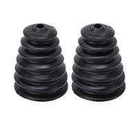 Chiyyak Lot de 2 Cache-poussière pour Perceuse en Caoutchouc de Conception Flexible, Dispositif Anti-poussière Noir pour Marteau électrique, Installation Facile, adapté aux Outils électriques avec