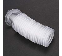 Chiyyak Lot de 20 Couvercles de Sonde de Thermomètre Jetables, Tête en Plastique Souple pour une Protection Sûre des Oreilles, Prévention Hygiénique des Bactéries pour Thermomètre (Blanc)