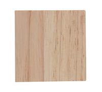 Chiyyak Lot de 4 Appliques à Carreaux Sculptées Non Peintes pour Décoration de Meubles (Style 2)