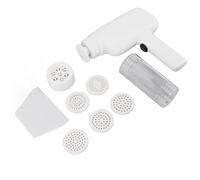 Chiyyak Machine à Nouilles électrique, Presse à Pâtes Portative Haute efficacité avec 6 Moules pour la Maison