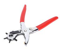 Chiyyak Machine à Perforer les Trous de Ceinture, Pince à Poinçonner Facile à Utiliser pour la Maroquinerie, 1 X Pince à Poinçonner