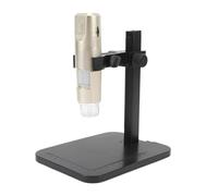Chiyyak Microscope Numérique sans Fil 0-1600x Microscope à Main Numérique USB avec 8 Lumières LED et Support Réglable pour PC