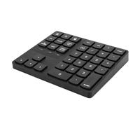 Chiyyak Mini Clavier Numérique Portable sans Fil 2,4 G avec 35 Touches Lumineuses et Touche « Virgule » pour Une Saisie Numérique Facile, adapté pour //OS X